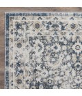 Loomaknoti Kehleigh Otindas Blue/Cream EK010 9 ft. 10 in. X 12 ft. 10 in. Rectangle Rug