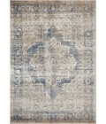 Loomaknoti Kehleigh Alarik Blue/Cream EK005 5 ft. 3 in. X 7 ft. 3 in. Rectangle Rug