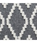 Loomaknoti Vemoa Aslayn Blue/Cream EV002 5 ft. 3” X 7 ft. 3” Rectangle Rug