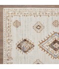 Loomaknoti Alsbrooke Temarnie Cream/Beige EA007 6 ft. 7 in. X 9 ft. 2 in. Rectangle Rug