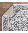 Loomaknoti Carleigh Armili Blue/Cream Rug ECW002 6 ft. 7 in. X 9 ft. 2 in. Rectangle - Rugs Town Loomaknoti Carleigh Armili Blue/Cream ECW002 6 ft. 7 in. X 9 ft. 2 in. Rectangle Rug