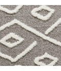 Loomaknoti Vemoa Avonako Gray/Cream EV003 3 ft. 3” X 5 ft. 3” Rectangle Rug