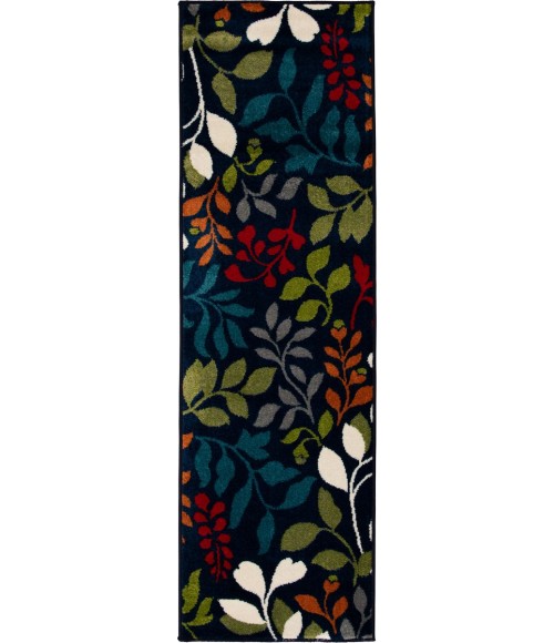 Loomaknoti Tecopa Verinda Blue/Green Rug ETR15GB12 2 ft. X 6 ft. 7” Rectangle - Rugs Town Loomaknoti Tecopa Verinda Blue/Green ETR15GB12 2 ft. X 6 ft. 7” Rectangle Rug