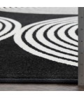 Loomaknoti Tecopa Milburm Black/White Rug ETR05BLW20 3 ft. 3” X 5 ft. 3” Rectangle - Rugs Town Loomaknoti Tecopa Milburm Black/White ETR05BLW20 3 ft. 3” X 5 ft. 3” Rectangle Rug