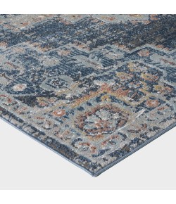 Central Oriental Orien Dorcie Bl/Dkgy Area Rug 7 ft. 10 in. X 9 ft. 10 in. Rectangle