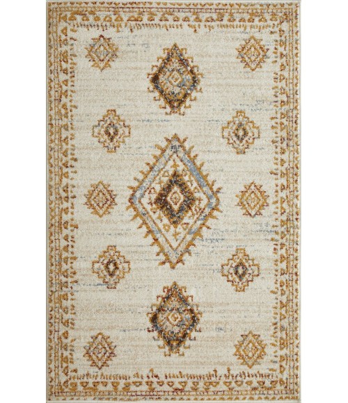 Loomaknoti Alsbrooke Temarnie Cream/Beige EA007 3 ft. 3 in. X 5 ft. 3 in. Rectangle Rug