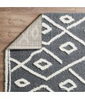 Loomaknoti Vemoa Avonako Blue/Cream EV003 3 ft. 3” X 5 ft. 3” Rectangle Rug
