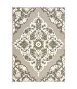 Central Oriental Io Trib Adalira Grey Area Rug 7 ft. 10 X 9 ft. 10 Rectangle