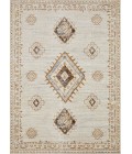 Loomaknoti Alsbrooke Temarnie Cream/Beige EA007 9 ft. 10 in. X 12 ft. 10 in. Rectangle Rug