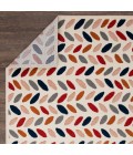 Loomaknoti Tecopa Trenity Pink/White Rug ETR13PKW60 6 ft. 7” X 9 ft. 2” Rectangle - Rugs Town Loomaknoti Tecopa Trenity Pink/White ETR13PKW60 6 ft. 7” X 9 ft. 2” Rectangle Rug