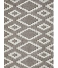 Loomaknoti Vemoa Aslayn Gray/Cream EV002 5 ft. 3” X 7 ft. 3” Rectangle Rug