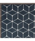 Loomaknoti Tecopa Shamid Blue/White ETR09BWH60 6 ft. 7” X 9 ft. 2” Rectangle Rug