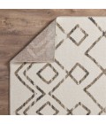 Loomaknoti Taytum Rocey White/Gray ET001 3 ft. 3 in. X 5 ft. 3 in. Rectangle Rug