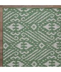 Loomaknoti Breyleigh Calitrah Green/Cream EB005 2 ft. X 3 ft. Rectangle Rug