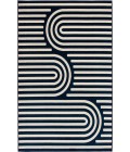 Loomaknoti Tecopa Sedvick Blue/White ETR06BWH55 5 ft. 3” X 7 ft. 3” Rectangle Rug