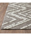 Loomaknoti Vemoa Armeley Gray/Cream EV004 7 ft. 10 in. X 9 ft. 10 in. Rectangle Rug