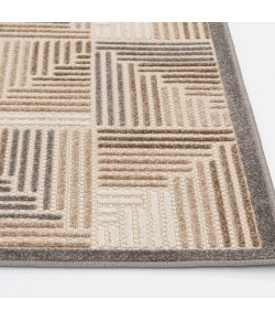 Central Oriental Fontana Halden Cream Area Rug 2 ft. 2 in. X 7 ft. 6 in. Rectangle