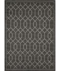 Loomaknoti Breyleigh Chendler Gray/Gray EB001 5 ft. 3 in. X 7 ft. 3 in. Rectangle Rug