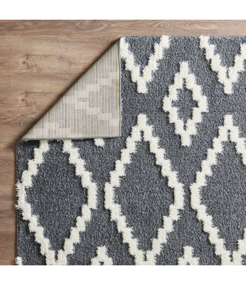 Loomaknoti Vemoa Aslayn Blue/Cream EV002 5 ft. 3” X 7 ft. 3” Rectangle Rug