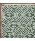 Loomaknoti Breyleigh Calitrah Cream/Green EB005 2 ft. X 3 ft. Rectangle Rug