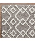 Loomaknoti Vemoa Adeta Gray/Cream EV001 2 ft.  X 6 ft. 7” Rectangle Rug