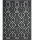 Loomaknoti Breyleigh Chendler Gray/Gray EB001 9 ft. 10 in. X 12 ft. 10 in. Rectangle Rug
