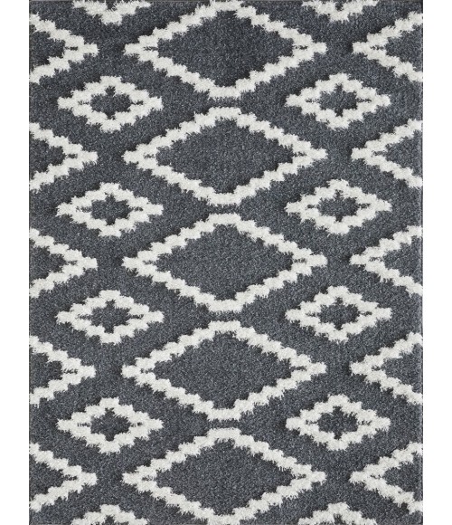 Loomaknoti Vemoa Aslayn Blue/Cream EV002 5 ft. 3” X 7 ft. 3” Rectangle Rug