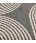 Loomaknoti Tecopa Milburm Gray/White Rug ETR05GRW12 2 ft. X 6 ft. 7” Rectangle - Rugs Town Loomaknoti Tecopa Milburm Gray/White ETR05GRW12 2 ft. X 6 ft. 7” Rectangle Rug