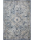 Loomaknoti Kehleigh Osdorn Blue/Cream Rug EK009 4 ft. X 6 ft. Rectangle - Rugs Town Loomaknoti Kehleigh Osdorn Blue/Cream EK009 4 ft. X 6 ft. Rectangle Rug