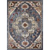 Loomaknoti Alsbrooke Zailorn Blue/Cream EA006 6 ft. 7 in. X 9 ft. 2 in. Rectangle Rug