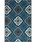 Loomaknoti Tecopa Turberry Blue/White Rug ETR16BWH08 2 ft. X 3 ft. Rectangle - Rugs Town Loomaknoti Tecopa Turberry Blue/White ETR16BWH08 2 ft. X 3 ft. Rectangle Rug