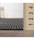 Loomaknoti Breyleigh Chendler Gray/Gray EB001 5 ft. 3 in. X 7 ft. 3 in. Rectangle Rug