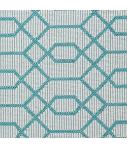 Loomaknoti Breyleigh Chendler Cream/Blue EB001 5 ft. 3 in. X 7 ft. 3 in. Rectangle Rug