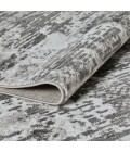 Loomaknoti Rhane Afrey Gray/Cream Rug ER008 6 ft. 7” X 9 ft. 2” Rectangle - Rugs Town Loomaknoti Rhane Afrey Gray/Cream ER008 6 ft. 7” X 9 ft. 2” Rectangle Rug