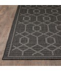 Loomaknoti Breyleigh Chendler Gray/Gray EB001 5 ft. 3 in. X 7 ft. 3 in. Rectangle Rug