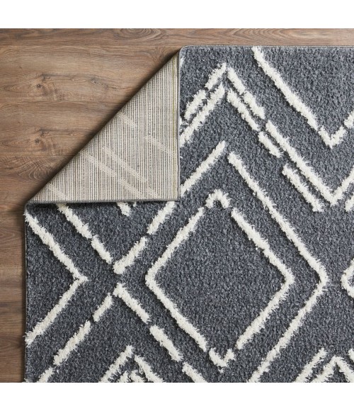 Loomaknoti Vemoa Armeley Blue/Cream EV004 5 ft. 3” X 7 ft. 3” Rectangle Rug