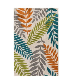 Central Oriental Tropi Blythwood S/M Area Rug 9 ft. 10 in. X 12 ft. 10 in. Rectangle