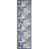 Central Oriental Fontana Haldis Gray Area Rug 2 ft. 2 in. X 7 ft. 6 in. Rectangle