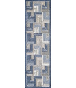 Central Oriental Fontana Haldis Gray Area Rug 2 ft. 2 in. X 7 ft. 6 in. Rectangle