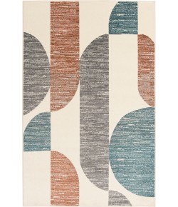 Loomaknoti Tecopa Trayza White/Gray ETR20WG85 9 ft. 10 in. X 12 ft. 10 in. Rectangle Rug