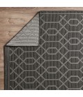 Loomaknoti Breyleigh Chendler Gray/Gray EB001 5 ft. 3 in. X 7 ft. 3 in. Rectangle Rug