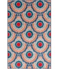 Loomaknoti Tecopa Ferley Blue/Red Rug ETR04BRE85 9 ft. 10 in. X 12 ft. 10 in. Rectangle - Rugs Town Loomaknoti Tecopa Ferley Blue/Red ETR04BRE85 9 ft. 10 in. X 12 ft. 10 in. Rectangle Rug