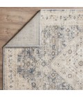 Loomaknoti Kehleigh Abagail Blue/Cream EK002 4 ft. X 6 ft. Rectangle Rug