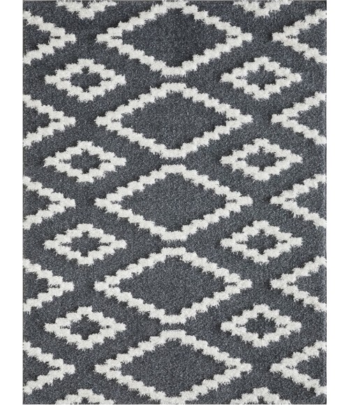 Loomaknoti Vemoa Aslayn Blue/Cream EV002 5 ft. 3” X 7 ft. 3” Rectangle Rug