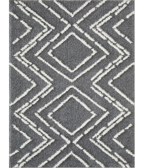 Loomaknoti Vemoa Armeley Blue/Cream EV004 5 ft. 3” X 7 ft. 3” Rectangle Rug
