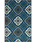 Loomaknoti Tecopa Turberry Blue/White Rug ETR16BWH08 2 ft. X 3 ft. Rectangle - Rugs Town Loomaknoti Tecopa Turberry Blue/White ETR16BWH08 2 ft. X 3 ft. Rectangle Rug