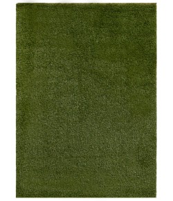 Central Oriental Dk Grn Fescue Area Rug 5 ft. X 7 ft. Rectangle