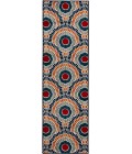 Loomaknoti Tecopa Ferley Blue/Red Rug ETR04BRE12 2 ft. X 6 ft. 7” Rectangle - Rugs Town Loomaknoti Tecopa Ferley Blue/Red ETR04BRE12 2 ft. X 6 ft. 7” Rectangle Rug