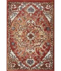 Loomaknoti Alsbrooke Zailorn Orange/Red EA006 2 ft. X 3 ft. Rectangle Rug