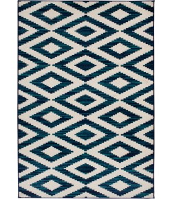 Central Oriental Trop Scalene Sn/Sa Area Rug 6 ft. 7 in. X 9 ft. 6 in. Rectangle